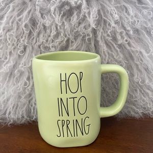 Rae Dunn Green Mug
